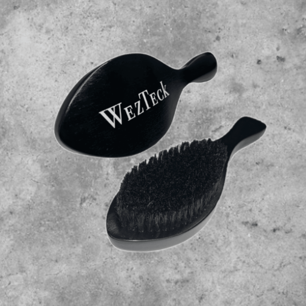 WezTeck Curved Wave Brush - Long Handle - WezTeck