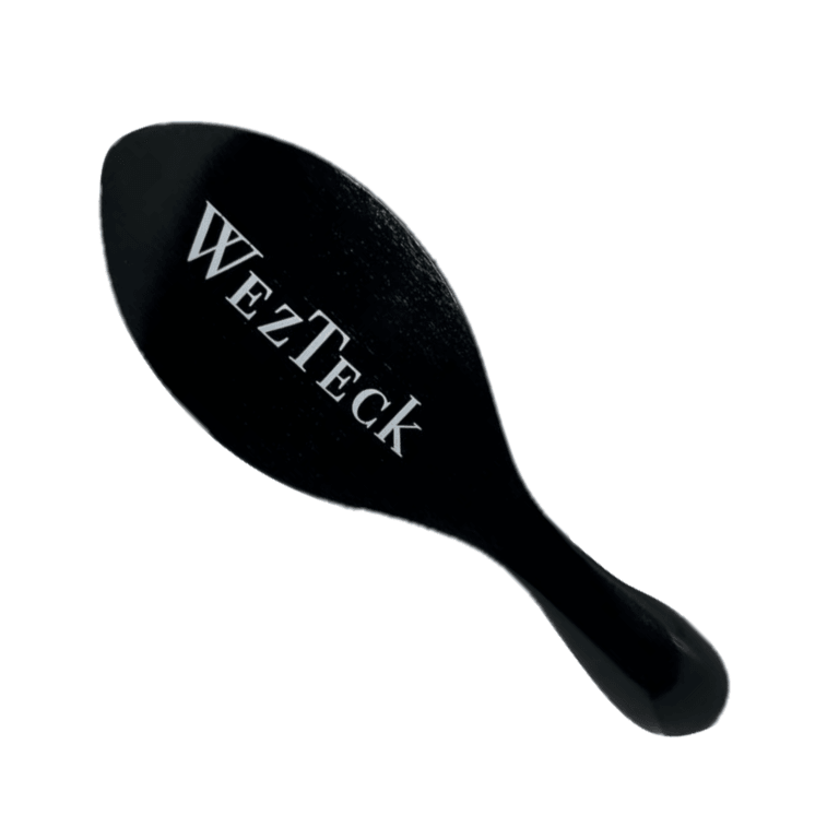 WezTeck Curved Wave Brush - Long Handle - WezTeck